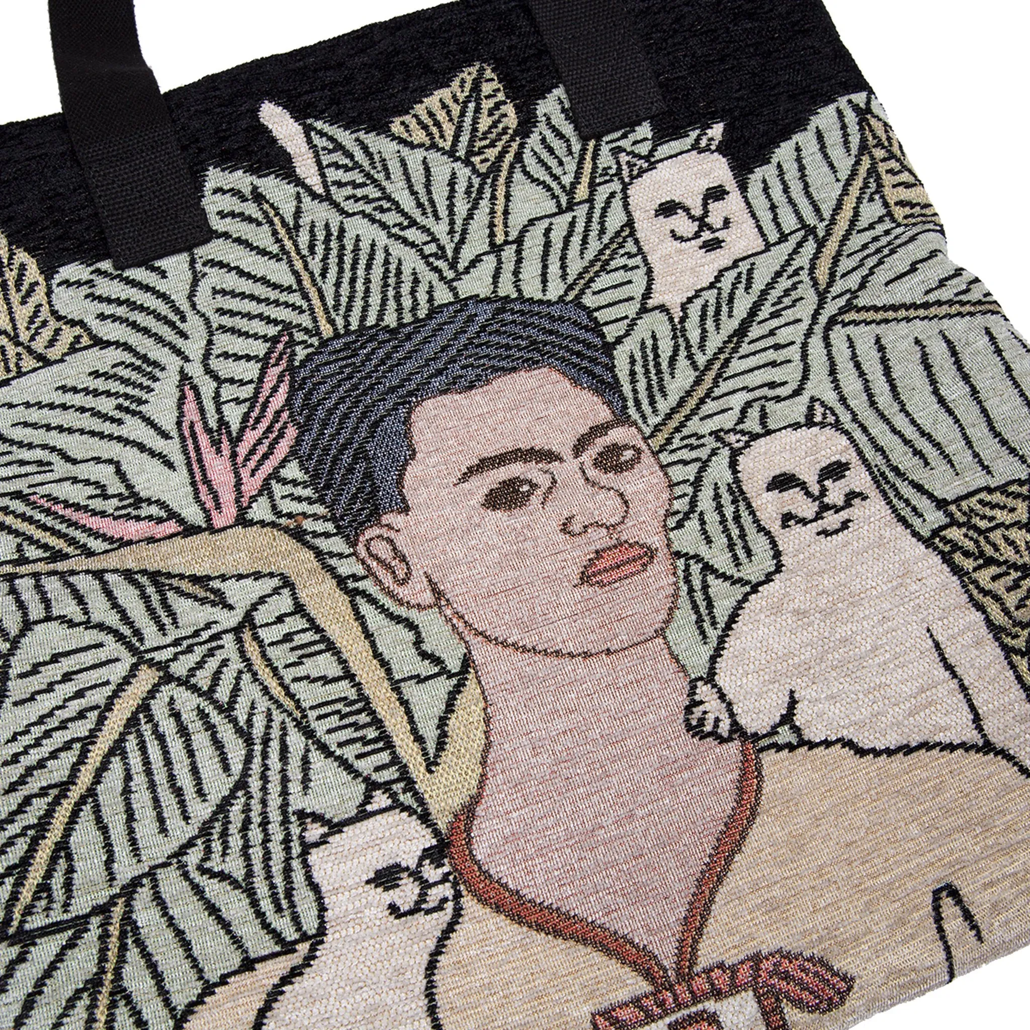 Self Portrait Tapestry Tote Bag