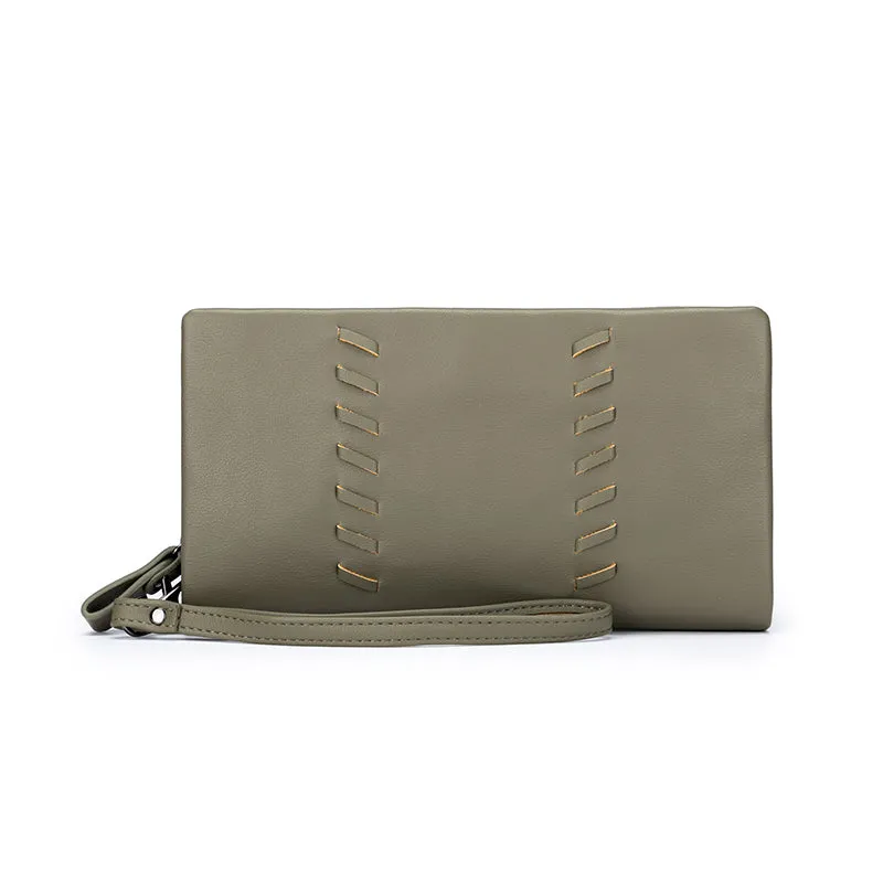 Sky Khaki Wallet