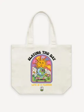 Slaying The Day Tote Bag