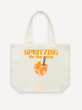 Spritzing Tote Bag