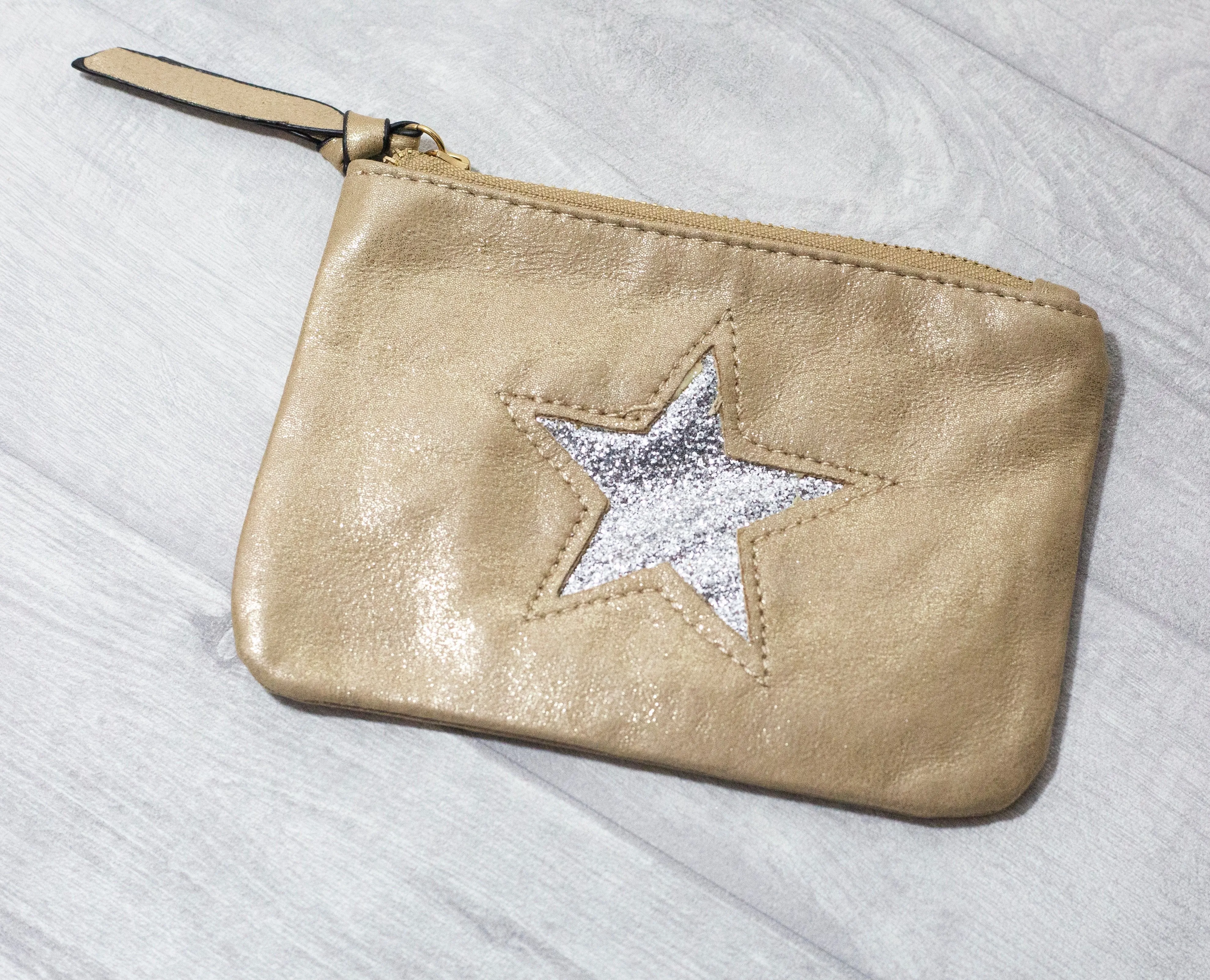 Star Coin Purse - Camel