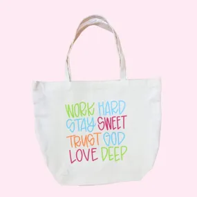 Tote Bag - Life Motto