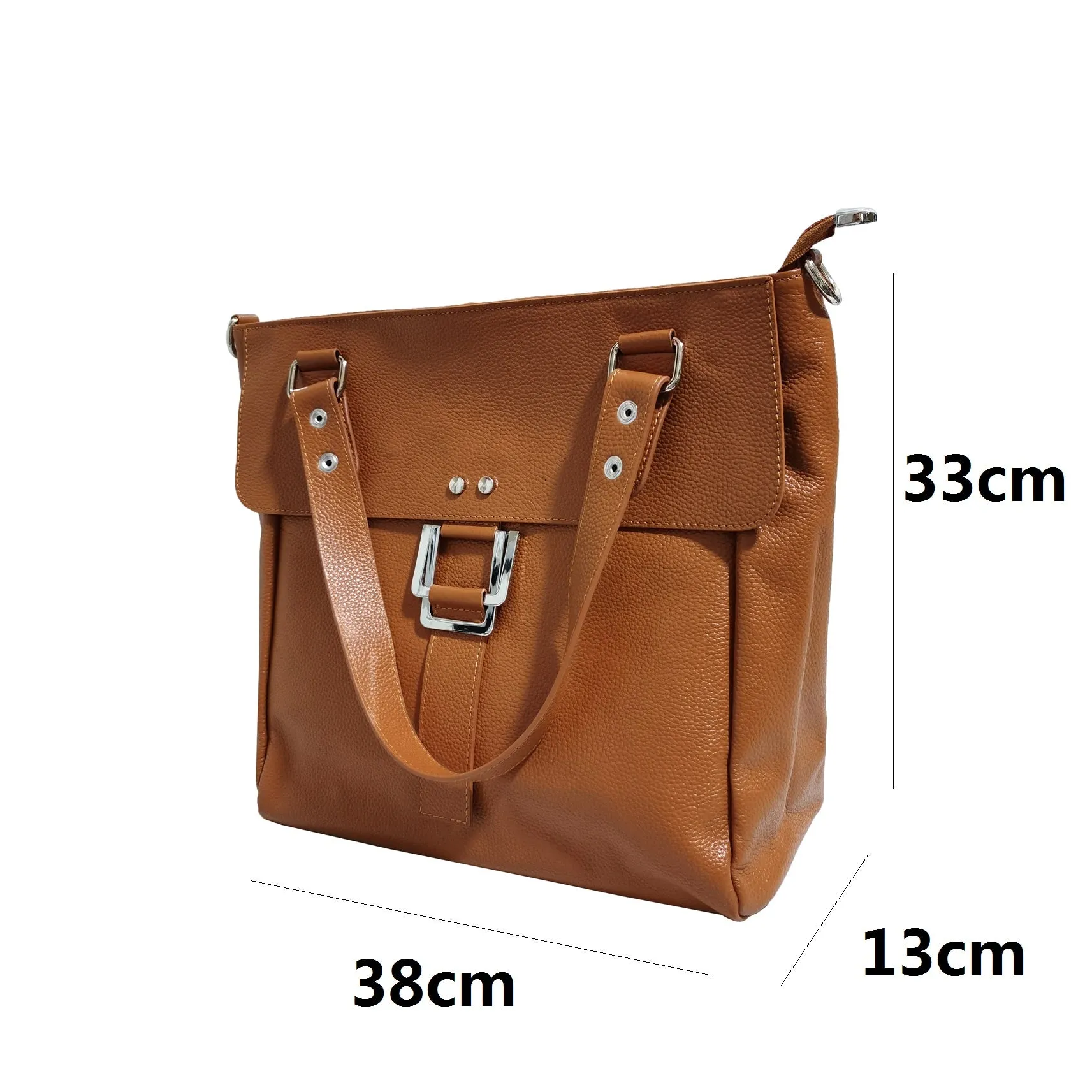 Women's genuine cowhide leather handbag Cate design