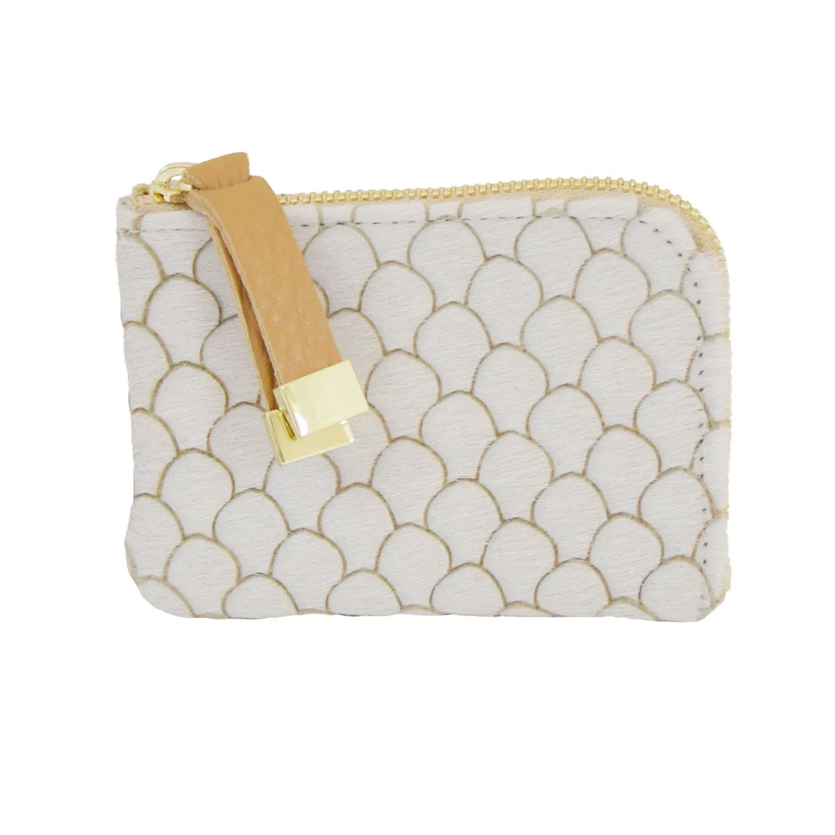 Zip Wallet | Scalloped