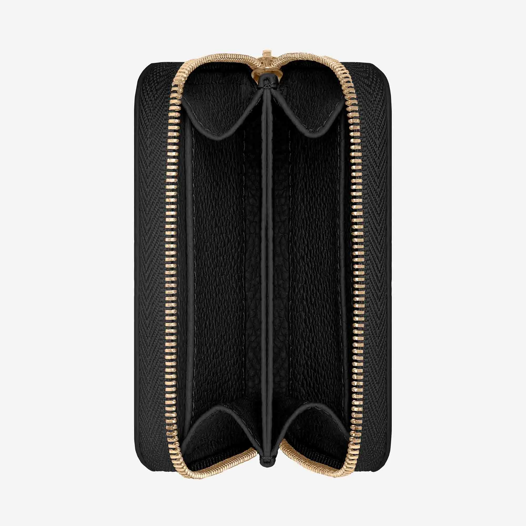 Zipped Wallet - Black Caviar